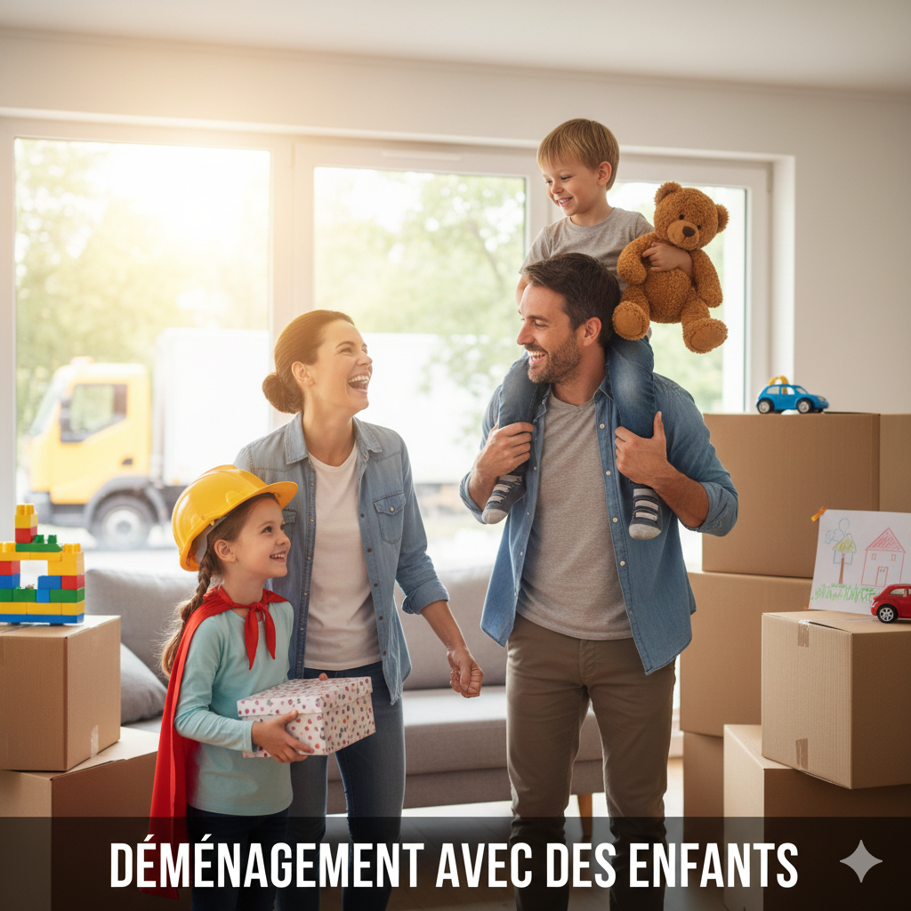 Déménagement avec des enfants : comment les aider à vivre ce changement ?