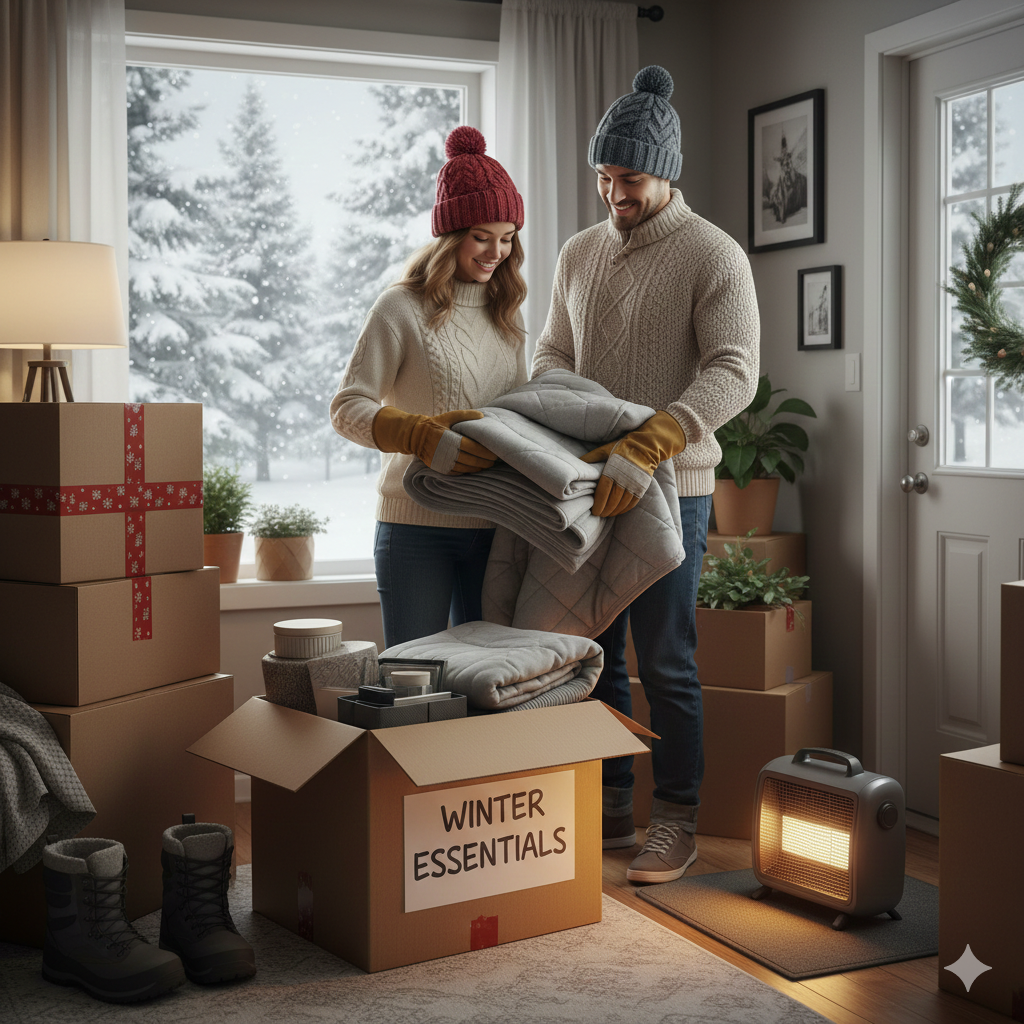 Comment préparer un déménagement en hiver